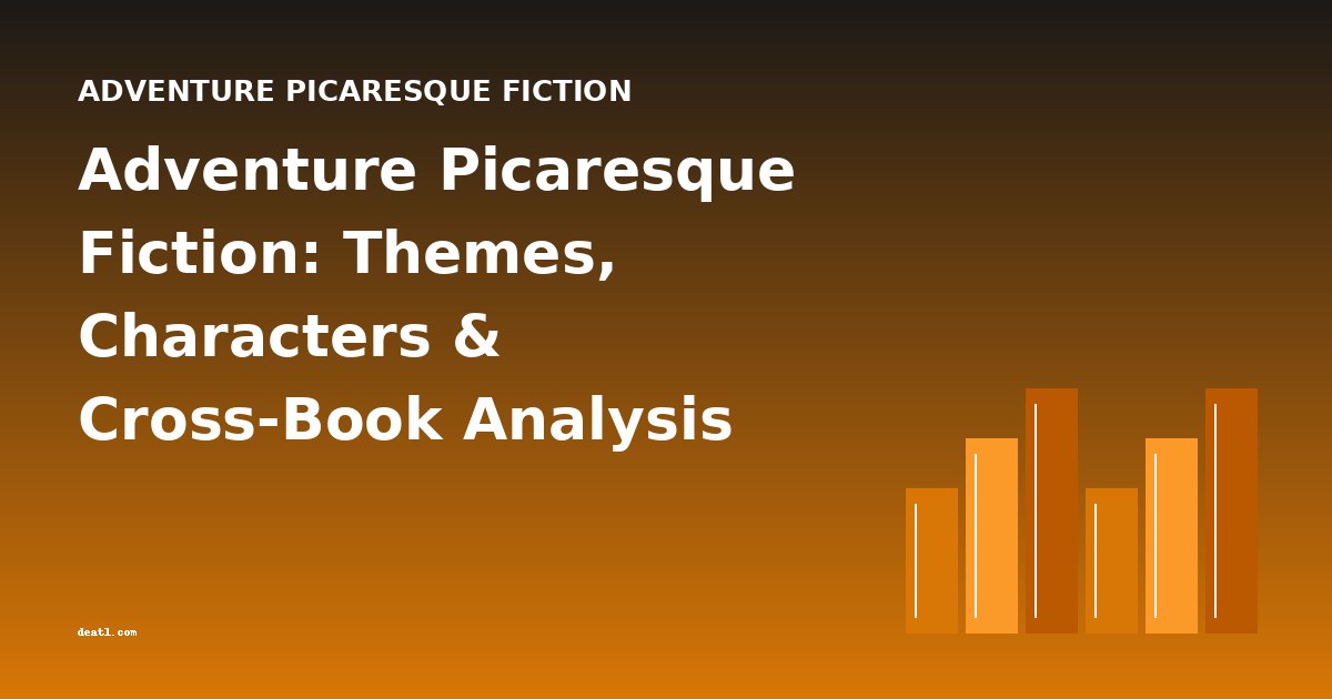 Adventure Picaresque Fiction: Themes, Characters & Cross-Book Analysis