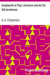Cover of Greybeards at Play: Literature and Art for Old Gentlemen — Key Ideas to Explore