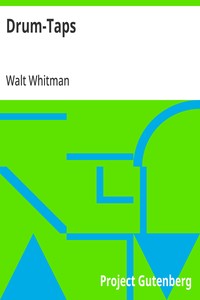 Cover of Drum-Taps — Edition Insights