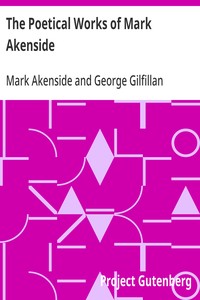 Cover of The Poetical Works of Mark Akenside — Inside the Classic
