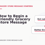 How to Begin a Friendly Grocery Store Message