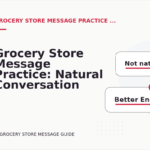 Grocery Store Message Practice: Natural Conversation Lines