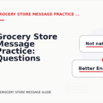 Grocery Store Message Practice: Questions and Answers